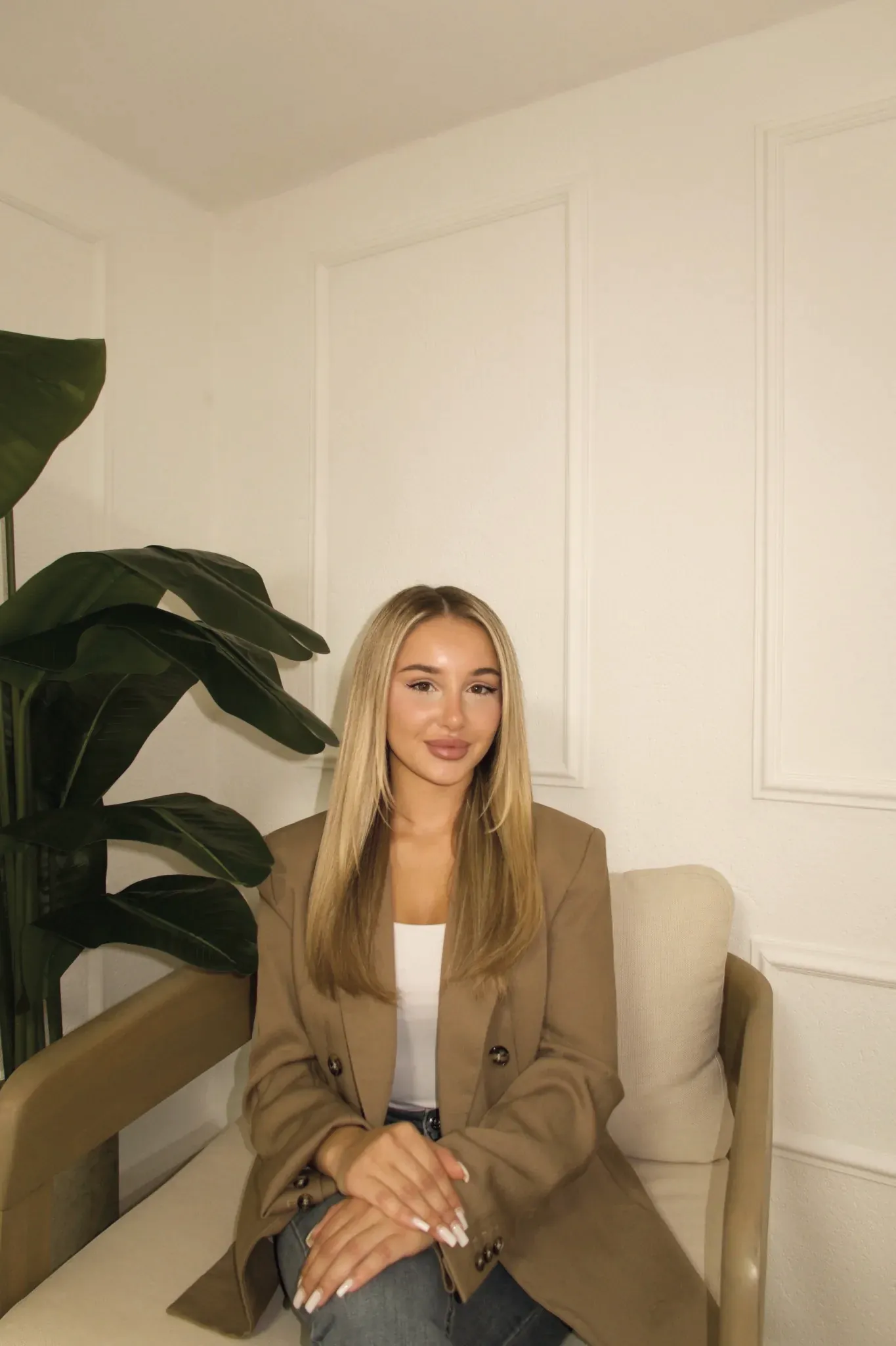 Enkleana Kuliqi im Studio in Eppertshausen